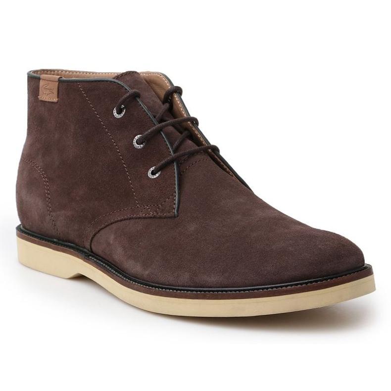 Lacoste Sherbrooke Hi 14 Srm 7-30SRM0025176 shoes brown Lacoste Sherbrooke Hi 14 Srm 7-30SRM0025176 shoes brown
