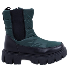 Insulated snow boots Milan Green Insulated snow boots Milan Green