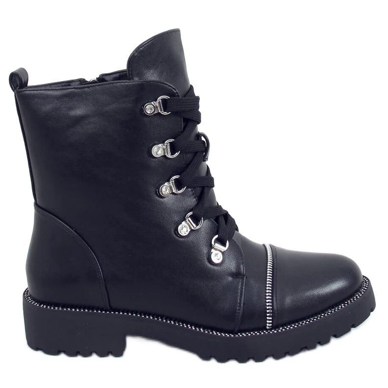 Balboa Black military boots