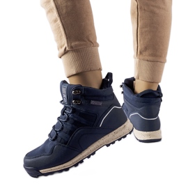 Blue Big Star KK274611 Navy boots