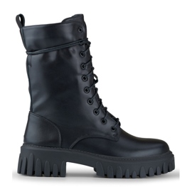 Black women's baggies with a detachable decoration