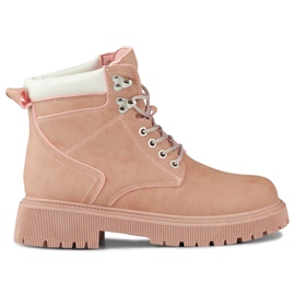Classic women's boots in pink