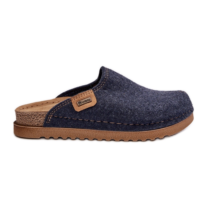 Women's Home Shoes Inblu DJ000010 Slippers Navy Blue