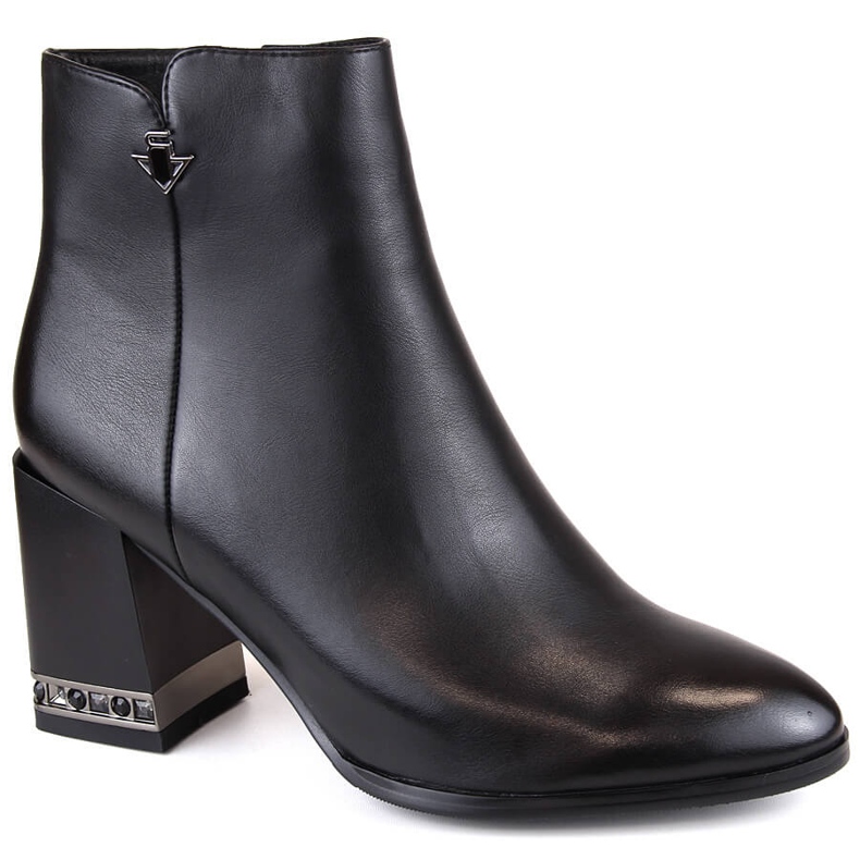 Women's black insulated boots with Filippo DBT4842/23 BK