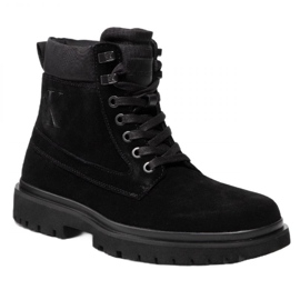 Calvin Klein Jeans Lug Mid Laceup Boot Hike YM0YM00270 shoes black