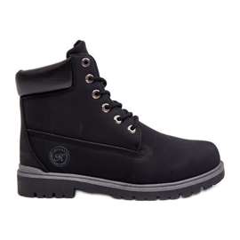 Men's Lace-up Ankle Boots Black Memeni Men's Lace-up Ankle Boots Black Memeni