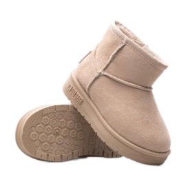 Big Star Emu MM374098 snow boots beige Big Star Emu MM374098 snow boots beige