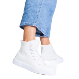 Inna White Citta high-top sneakers