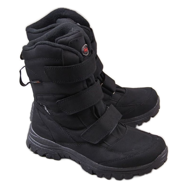 American Club Jr AM517 trekking snow boots black American Club Jr AM517 trekking snow boots black