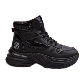 Women's Ankle Boots On A Thick Sole Lee Cooper LCJ-23-44-1973L Black Women's Ankle Boots On A Thick Sole Lee Cooper LCJ-23-44-1973L Black