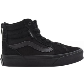Vans Yt Filmore Hi Zip Jr VN0A5HZFGL4 shoes black Vans Yt Filmore Hi Zip Jr VN0A5HZFGL4 shoes black