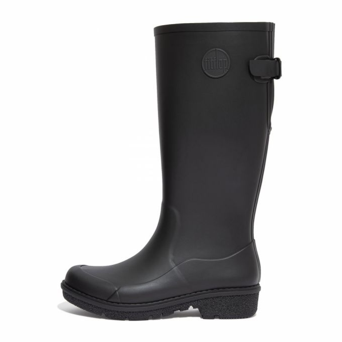 FitFlop Wonderwelly Tall W shoes AH7-090 black