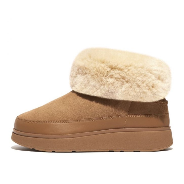 FitFlop GEN FF Mini Double Faced Shearling Boots W GS6 A69 beige