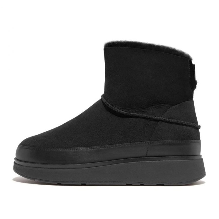 FitFlop GEN-FF Mini Double-Faced Shearling Boots W GS6-090 black FitFlop GEN-FF Mini Double-Faced Shearling Boots W GS6-090 black