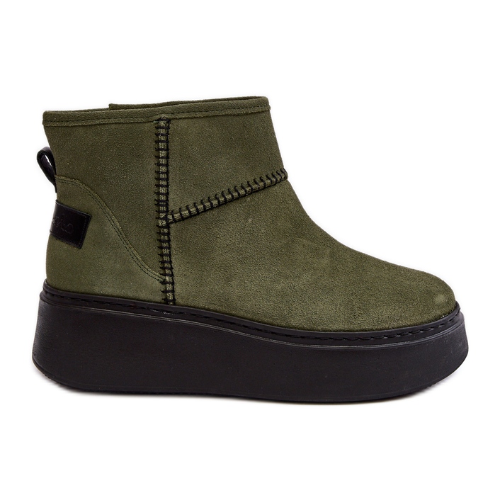 Olive green 2025 snow boots