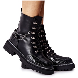 S.Barski Insulated Workers With Chains, Black S.Barski Insulated Workers With Chains, Black