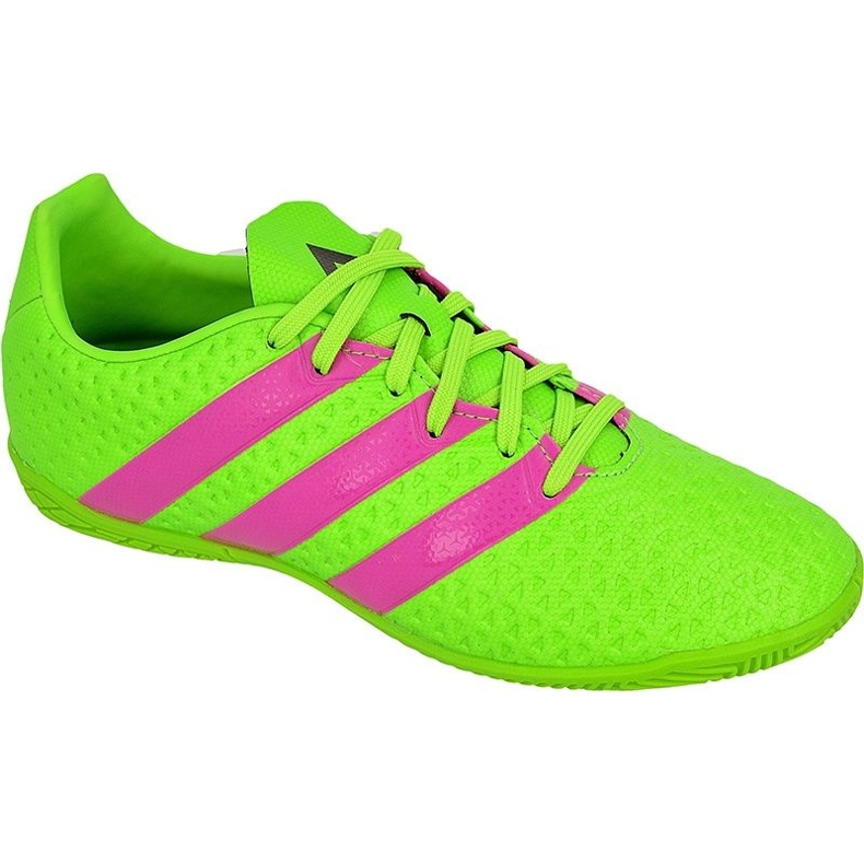 Adidas Ace 16.4 In Jr AF5044 football shoes green