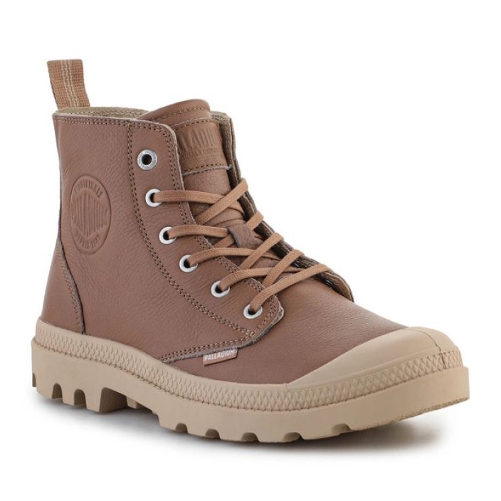 Palladium Pampa Zip Lth Ess U shoes 76888-254 brown Palladium Pampa Zip Lth Ess U shoes 76888-254 brown