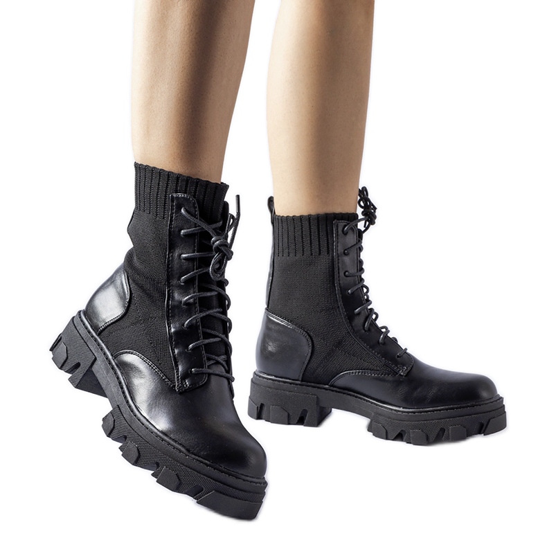 Black Primero slip-on sock workers