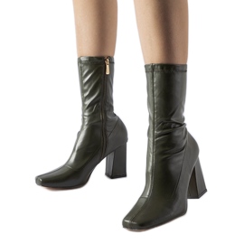 Green ankle boots from Upland Green ankle boots from Upland