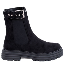 Carls Black women's Chelsea boots
