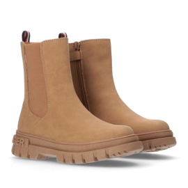 Tommy Hilfiger Bootie Cognac W T3A5-33059-0315582-582 ankle boots brown Tommy Hilfiger Bootie Cognac W T3A5-33059-0315582-582 ankle boots brown