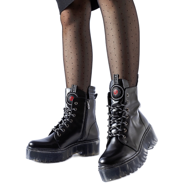 Black insulated classic Aldino ankle boots Black insulated classic Aldino ankle boots