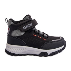Memory Foam Children's Boots Black Big Star KK374121