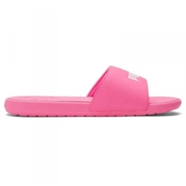 Pink discount puma slippers