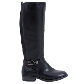 Jessie Black women's full-grain boots