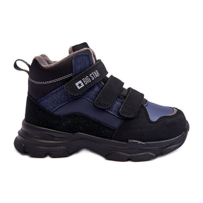 Children's Insulated Snow Boots Navy Blue Big Star MM374172 Children's Insulated Snow Boots Navy Blue Big Star MM374172