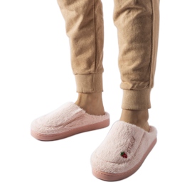 Light pink Collinsville slippers