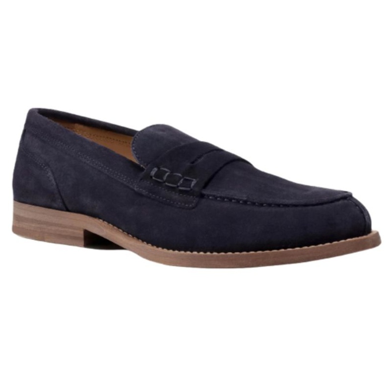 Tommy Hilfiger Suede Loafer M FM0FM02867 shoes blue