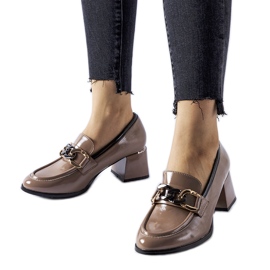 Brown patent block pumps Brown patent block pumps