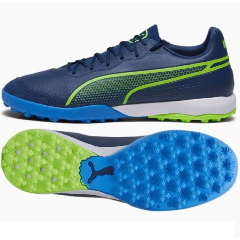 Puma King Pro Tt M 107255-02 shoes blue