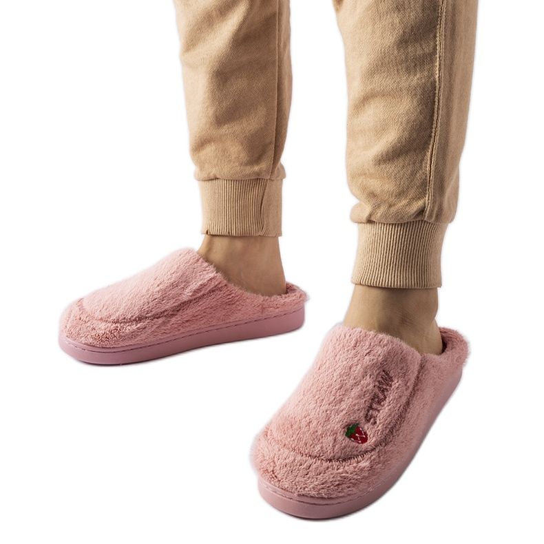 Pink slippers