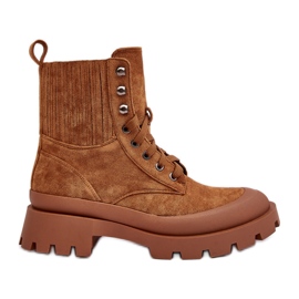 Camel Gordts Women's Trapper Boots brown