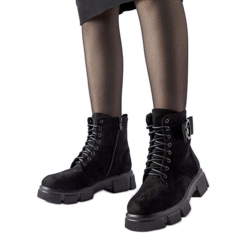 Black insulated Cusiano boots Black insulated Cusiano boots