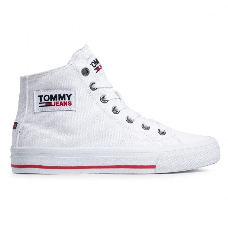 Tommy Hilfiger Tommy Jeans Midcut Vulc M EN0EN01370-YBR shoes white
