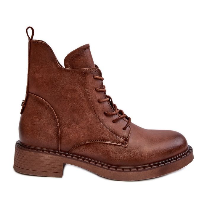 Classic Women's Flat Boots Brown Ballisa