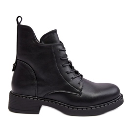 Classic Women's Flat Boots Black Ballisa