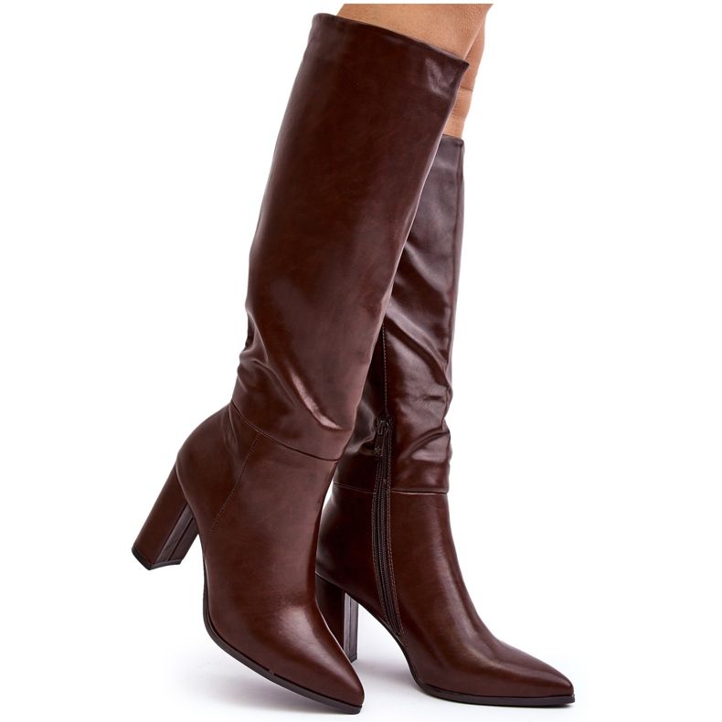 Brown Fiminna Women s Knee High Boots