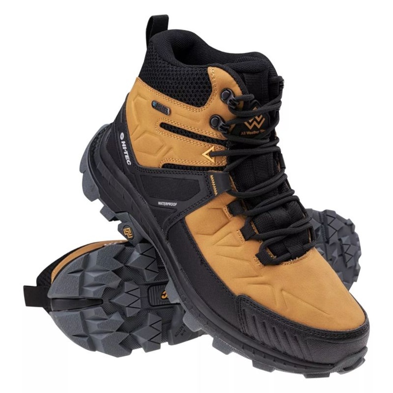 Hi-Tec Rainier Hiker M shoes 92800555311 yellow