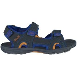Kappa Early Ii K Footwear Kids children's sandals navy blue and orange 260373K 6744 Kappa Early Ii K Footwear Kids children's sandals navy blue and orange 260373K 6744