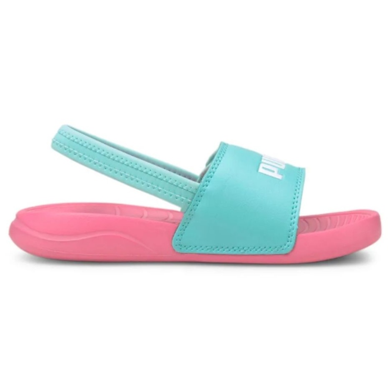 Children's sandals Puma Popcat 20 Backstrap Ac pink 380555 08 blue