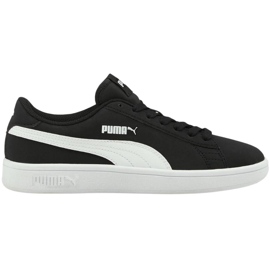 Puma Smash v2 Buck children's shoes black 365182 34 Puma Smash v2 Buck children's shoes black 365182 34
