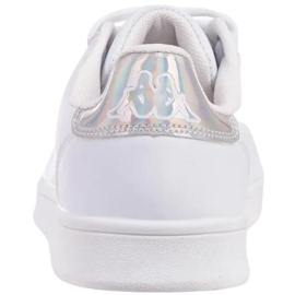 Kappa Limit women's shoes white and silver 243049 1017 Kappa Limit women's shoes white and silver 243049 1017