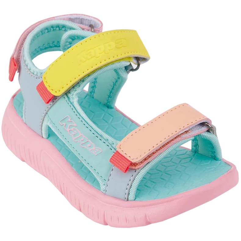 Kappa Kana Mf children's sandals pink and mint 260886MFK 2117 multicolored