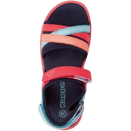 Kappa Kimara K children's sandals, navy blue and pink 260863K 6722 Kappa Kimara K children's sandals, navy blue and pink 260863K 6722