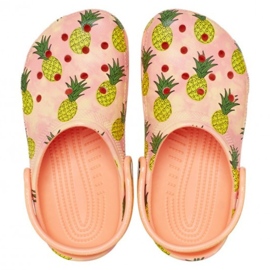 Crocs Classic Party Kids children's clogs orange 207826 83E